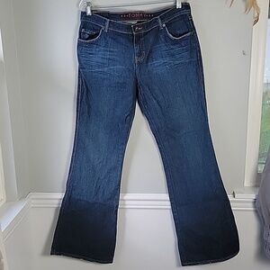 TOMMY Flare leg jean with flap detailed pocket